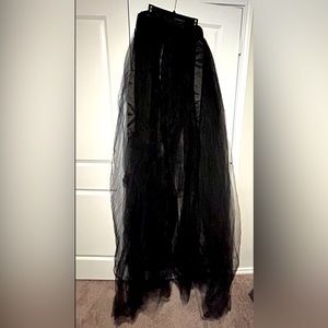 Tulle Skirt- Black
